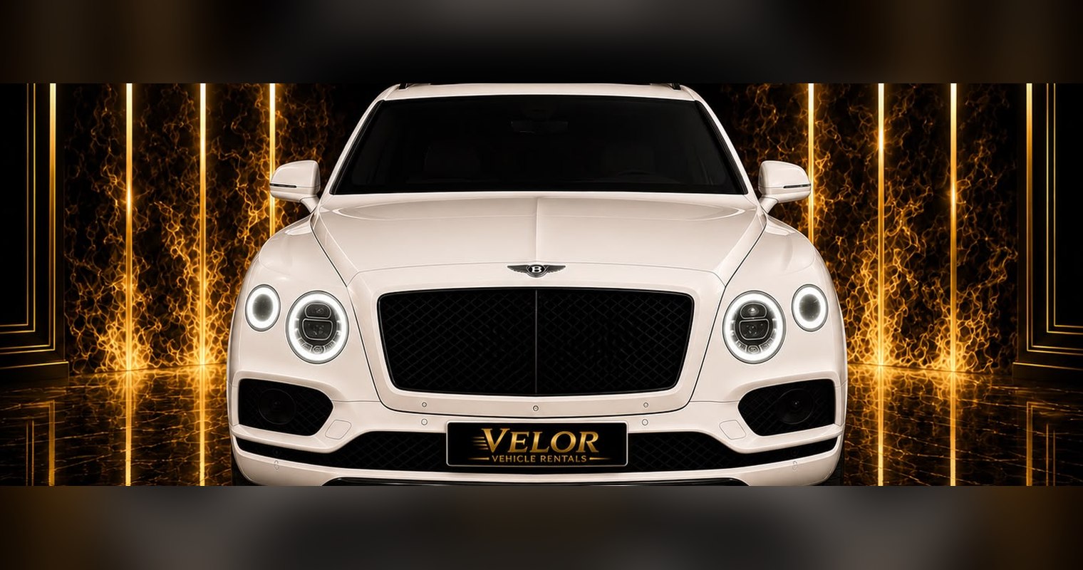 Bentley Bentayga — front view