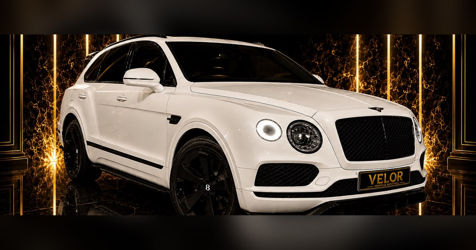 Bentley Bentayga three-quarter view