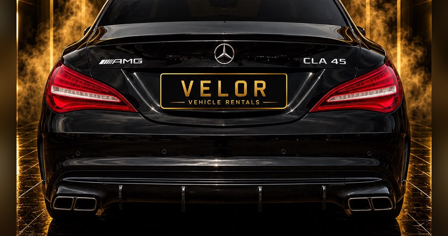 Mercedes-AMG CLA 45 rear view