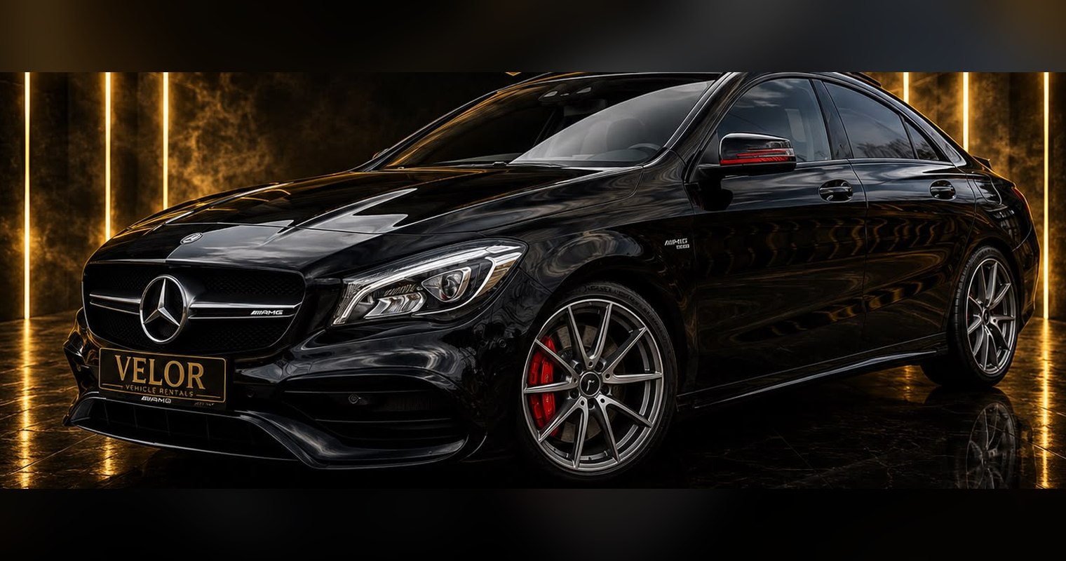 Mercedes-AMG CLA 45 side profile
