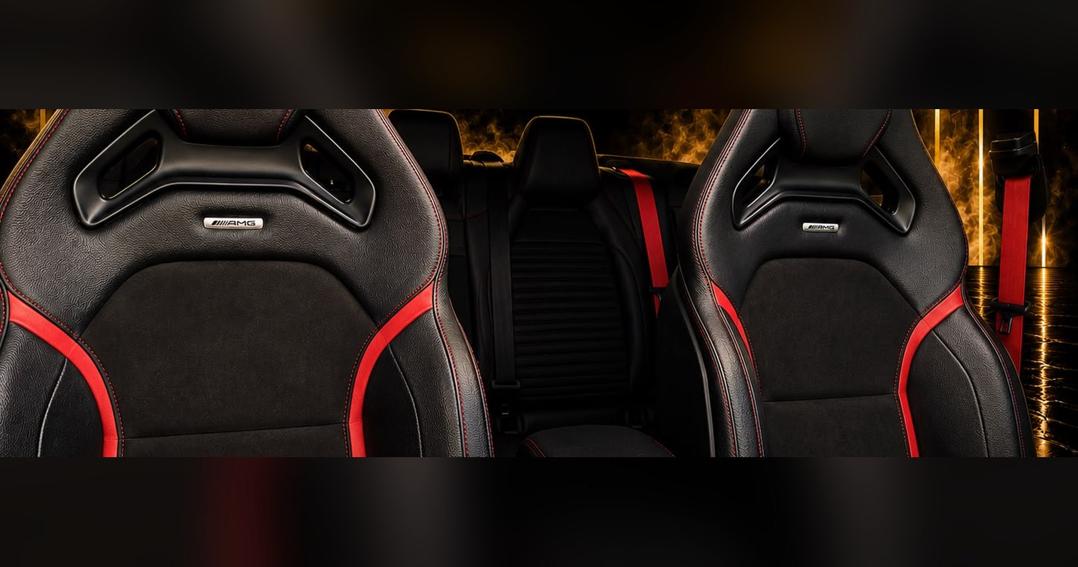 Mercedes-AMG CLA 45 sports seats