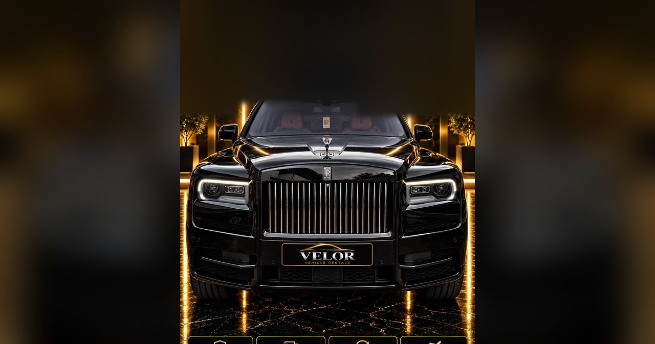 Rolls-Royce Cullinan — front view