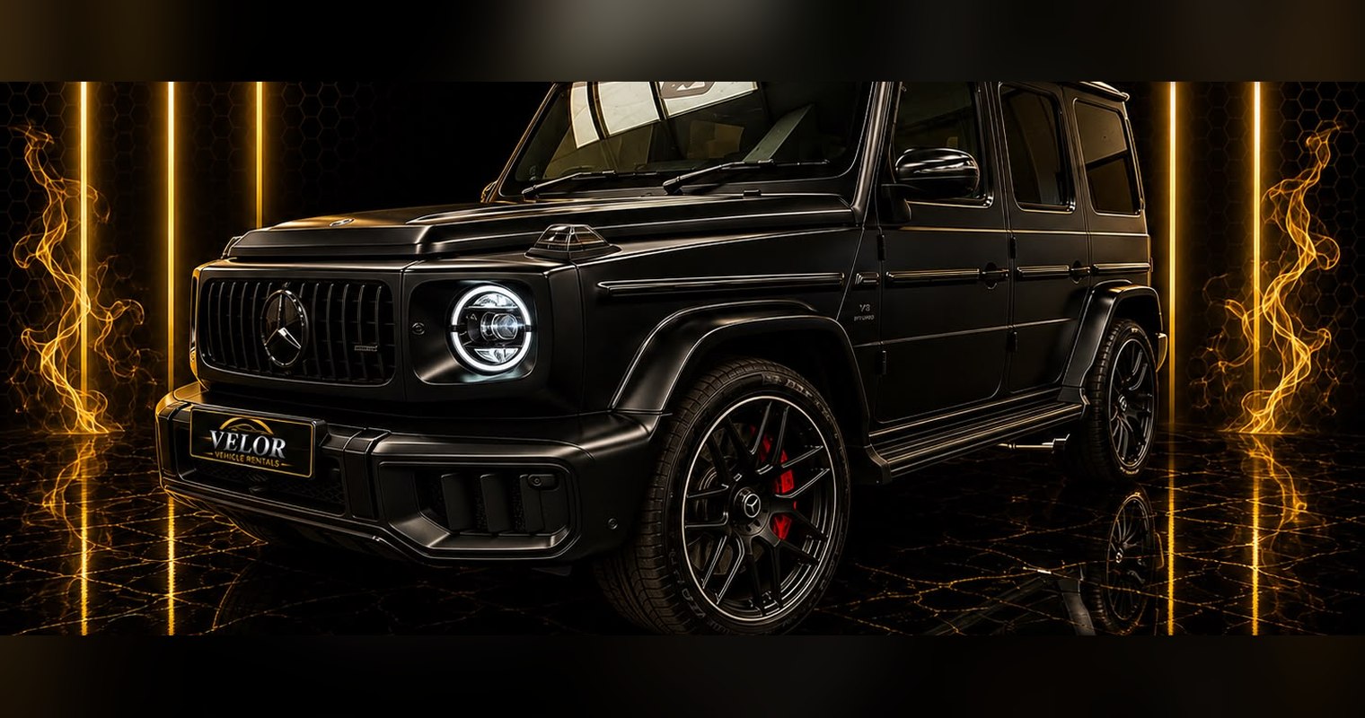 Mercedes-AMG G 63 Magno Edition three-quarter view