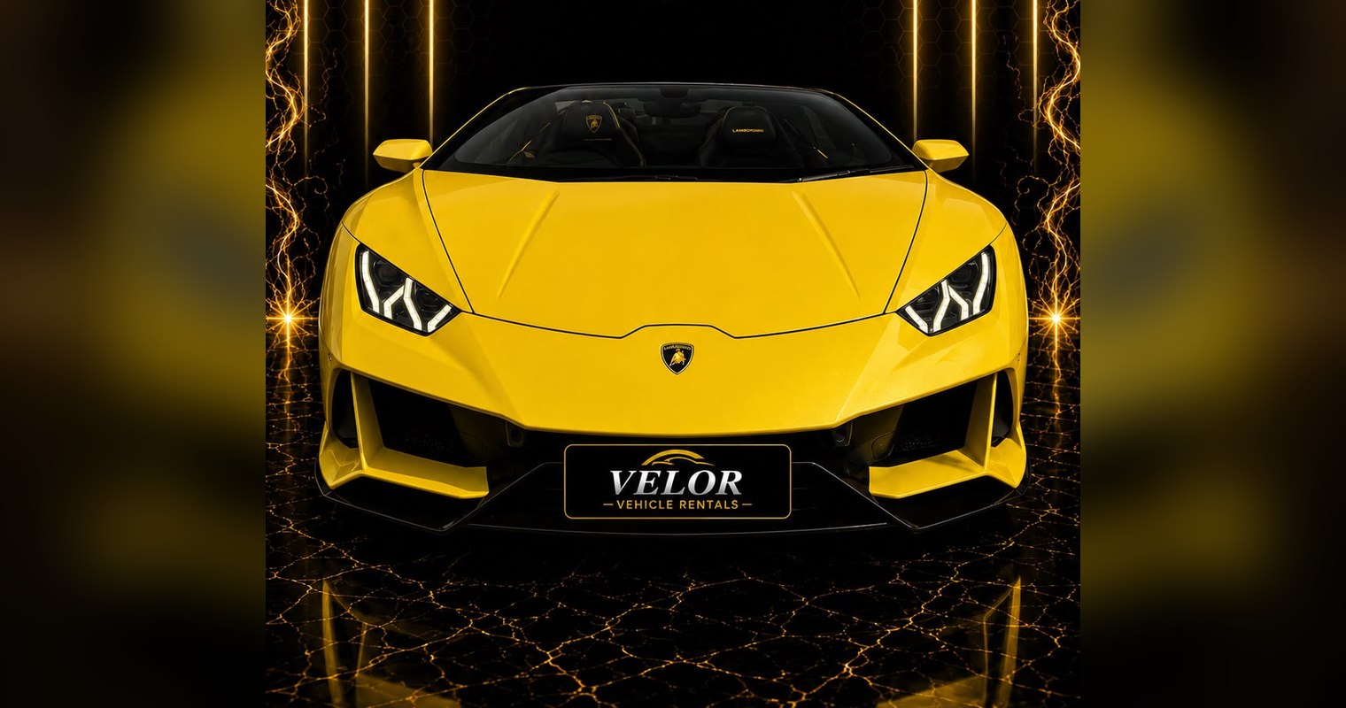 Lamborghini Huracán Evo LP 640-4 Spyder — front view
