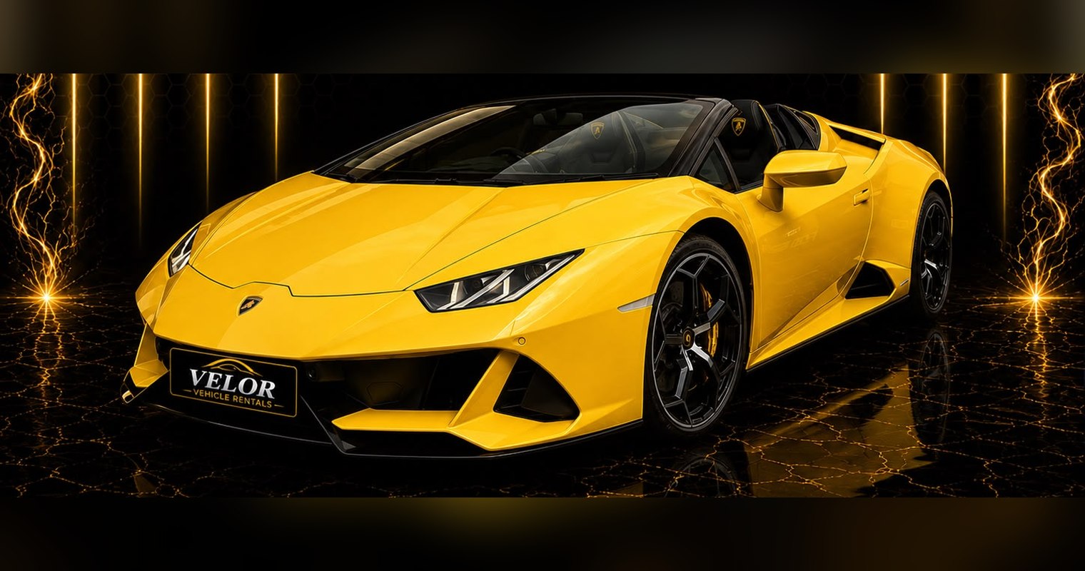 Lamborghini Huracán Evo LP 640-4 Spyder side profile