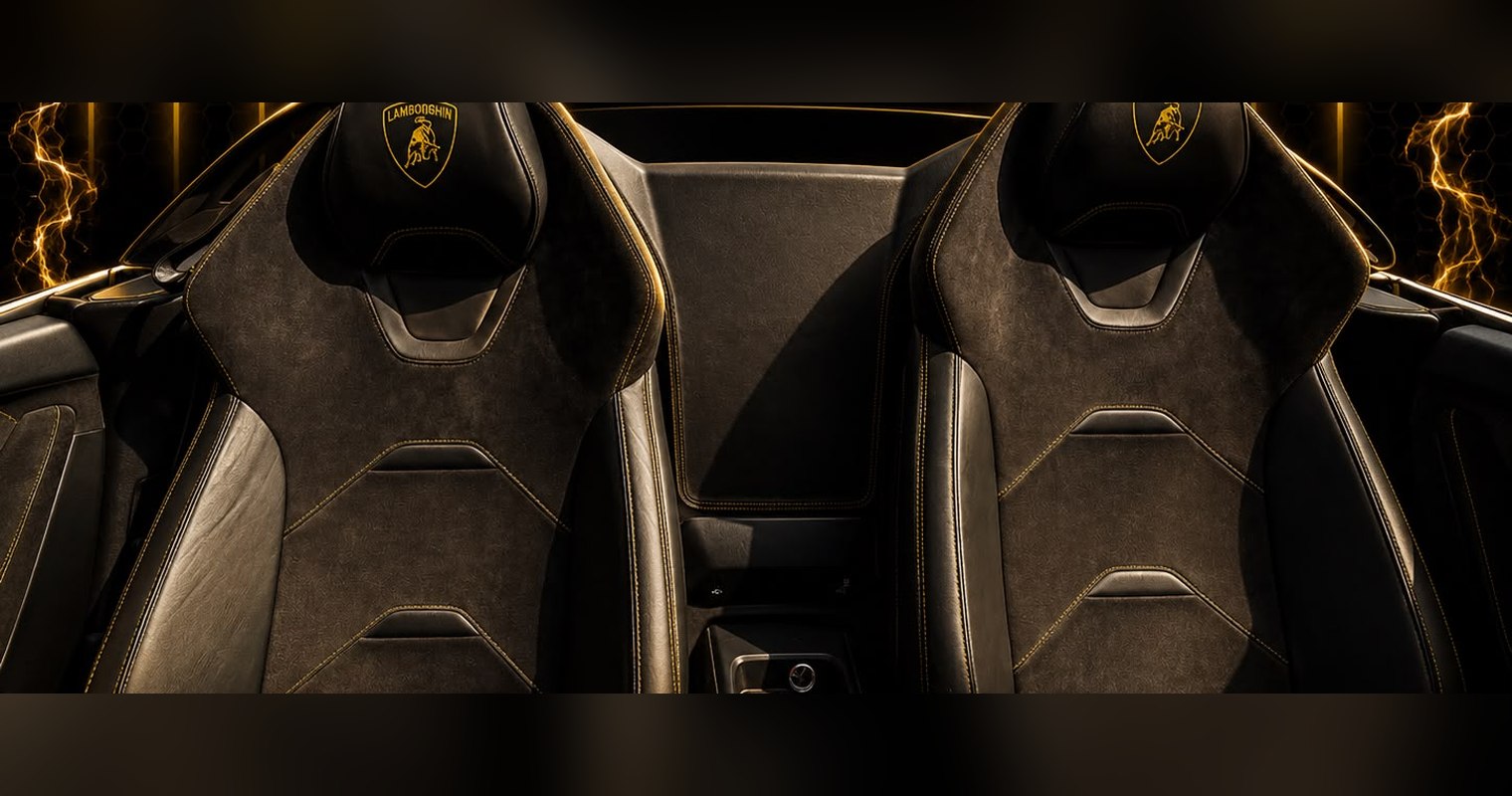 Lamborghini Huracán Evo LP 640-4 Spyder sports seats