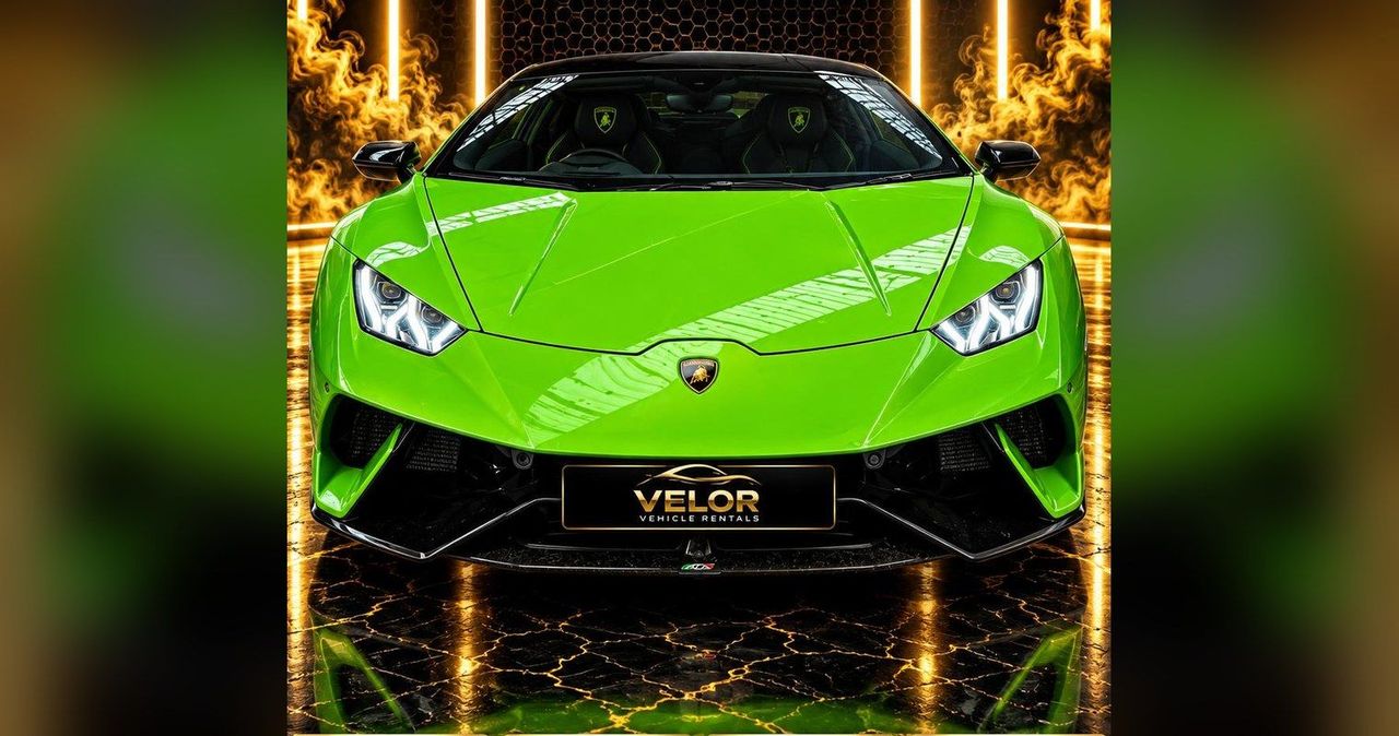 Lamborghini Huracán Performante — front view