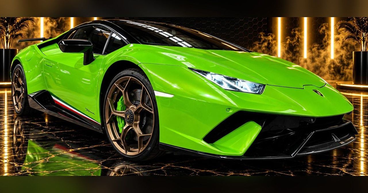 Lamborghini Huracán Performante side profile