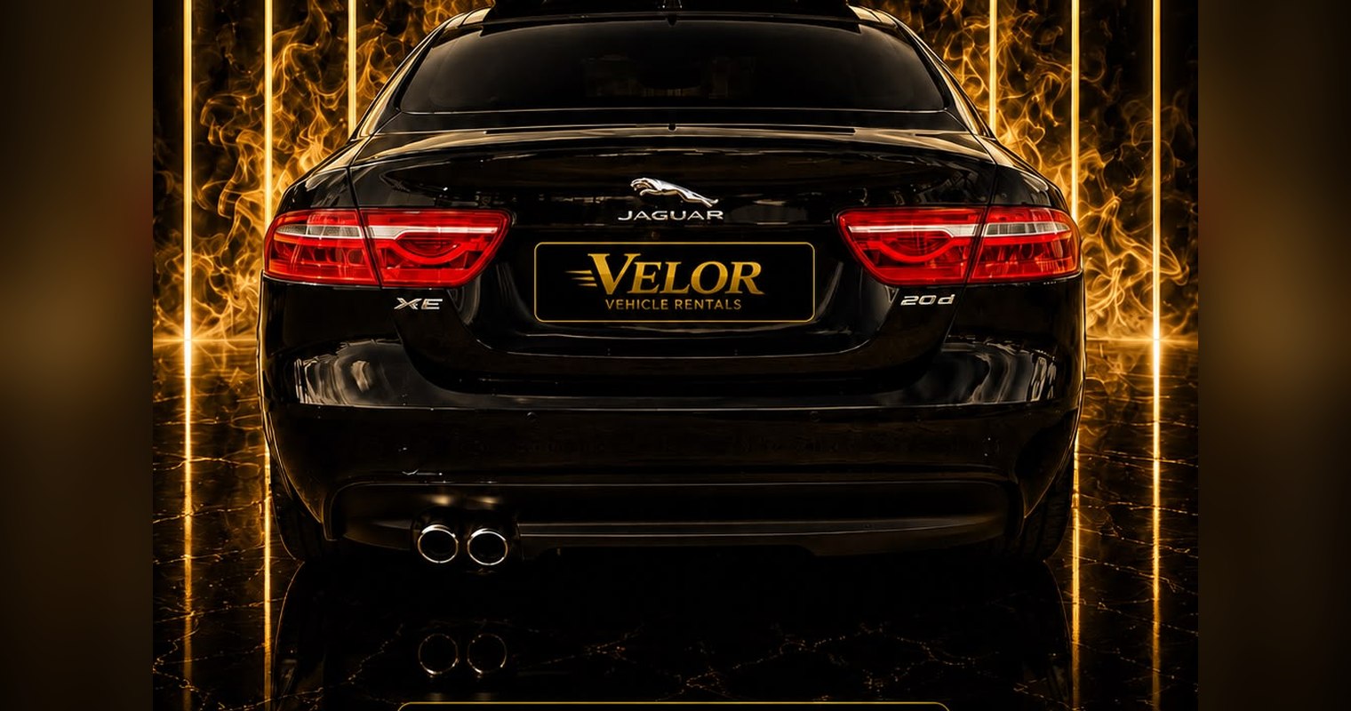 Jaguar XE R-Sport rear view