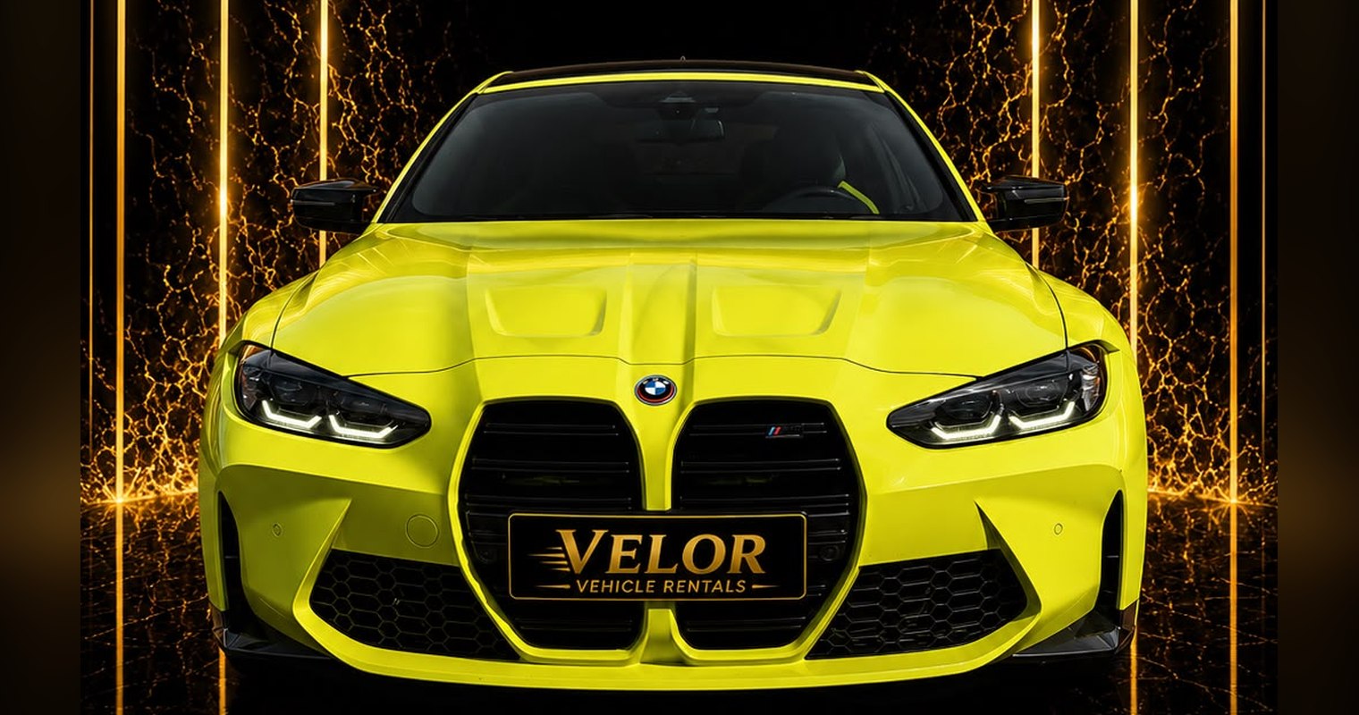 BMW M4 Competition — front view