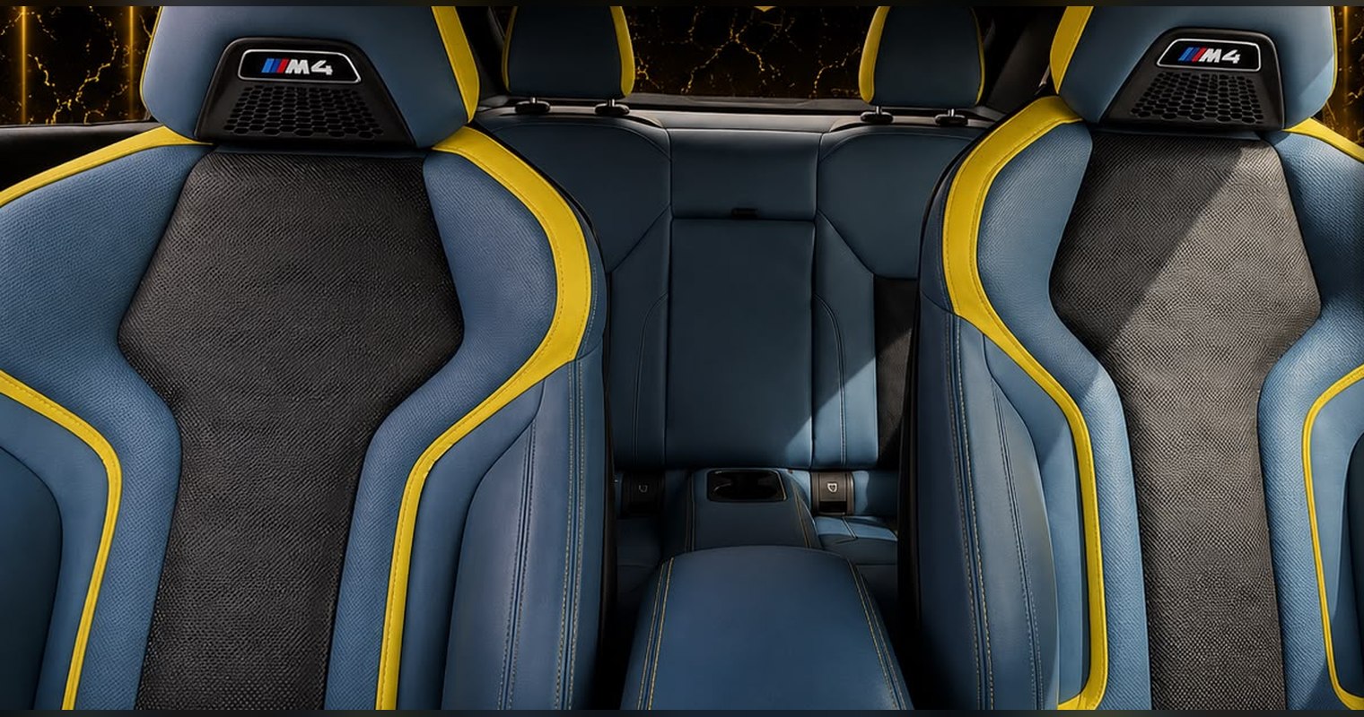 BMW M4 Competition sports seats