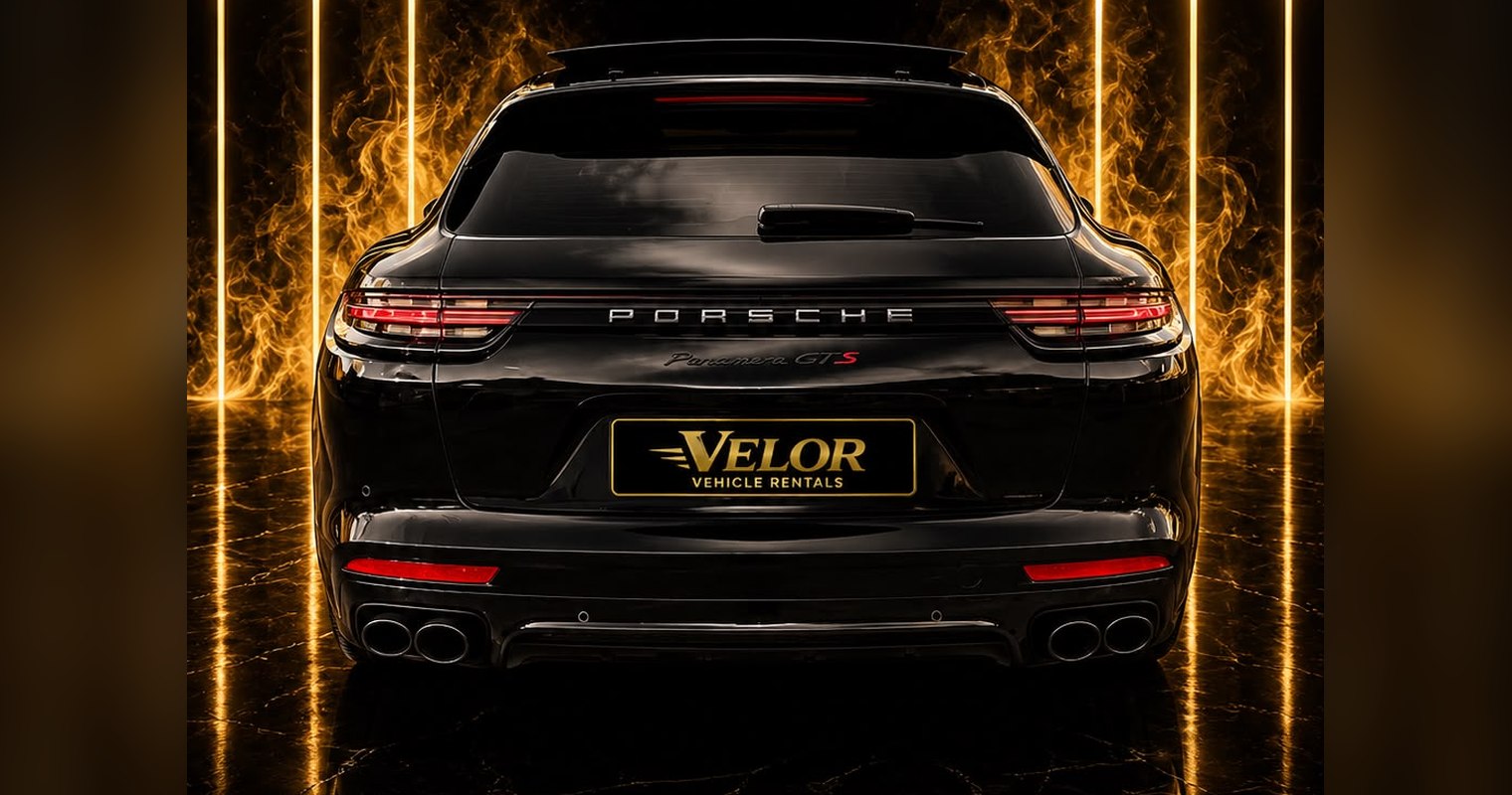 Porsche Panamera GTS rear view