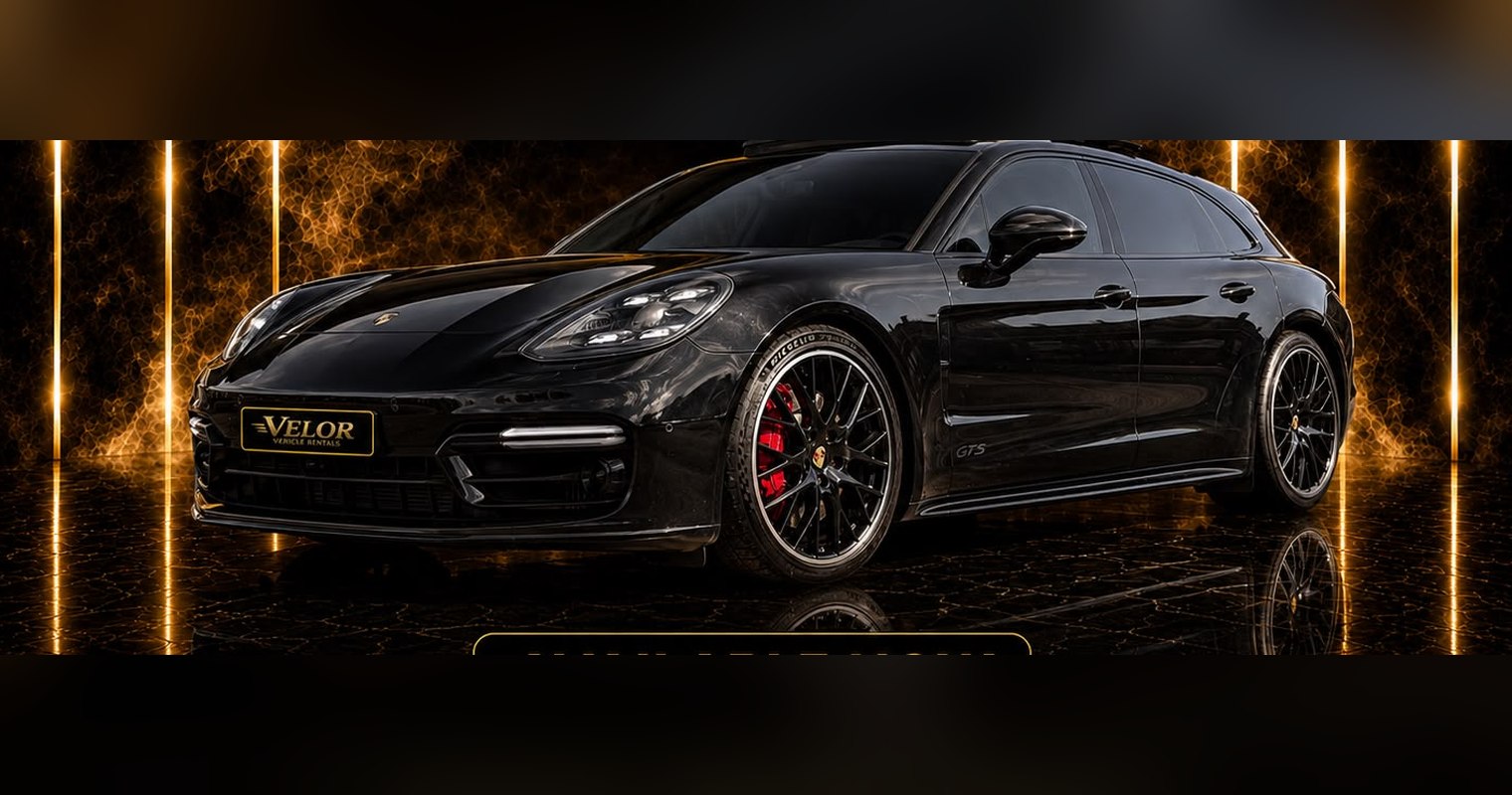 Porsche Panamera GTS side profile