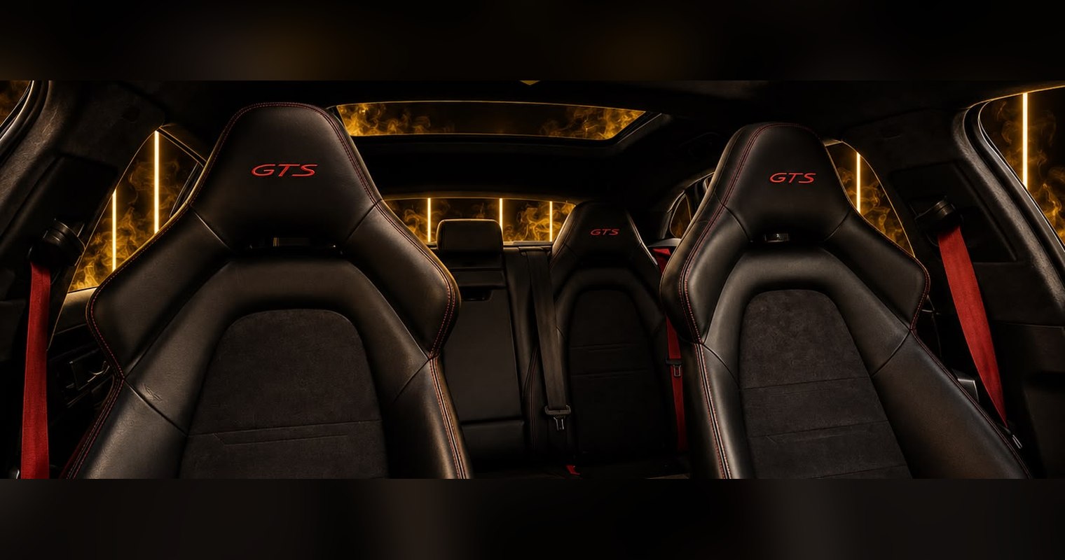 Porsche Panamera GTS sports seats