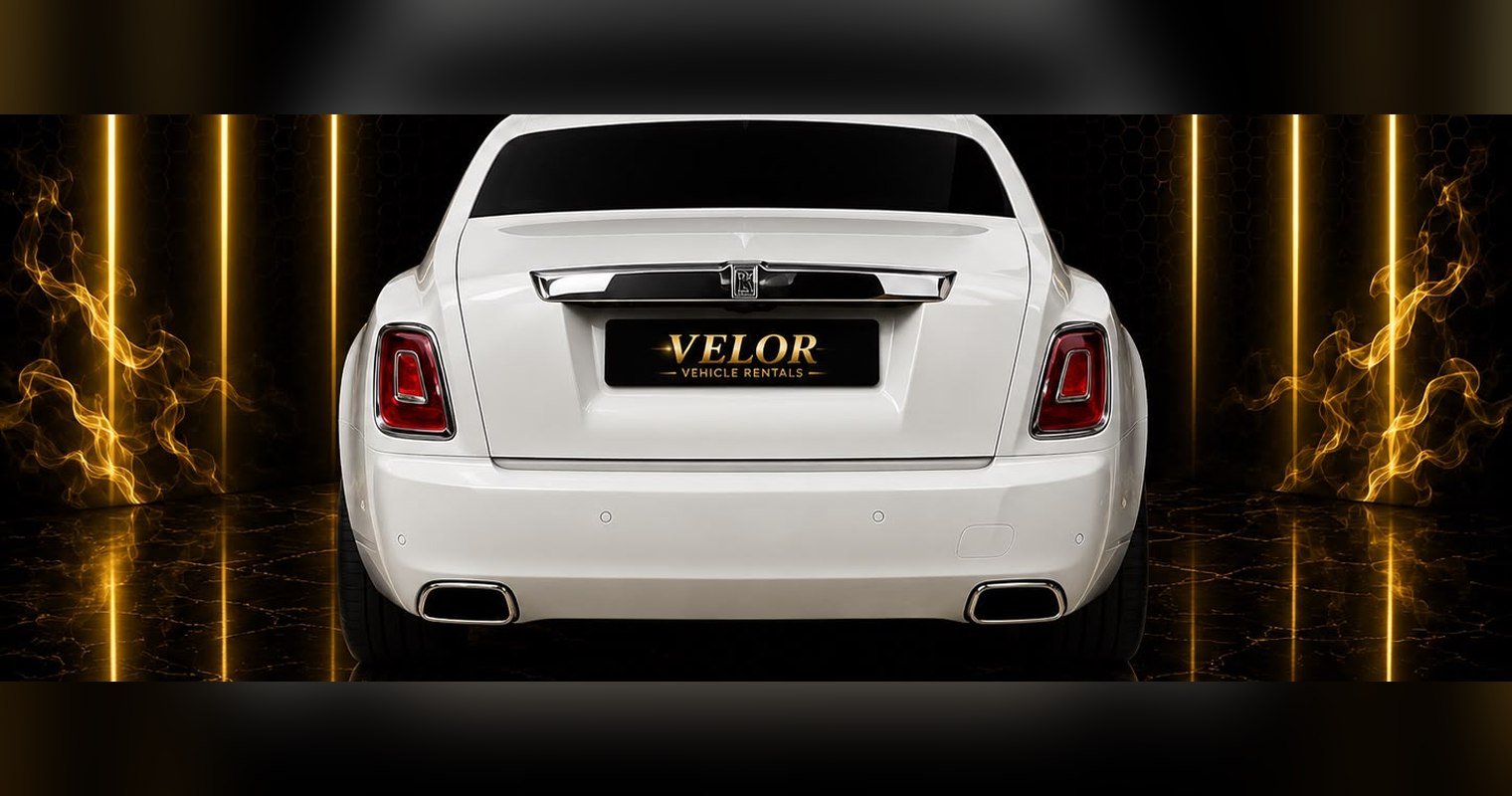 Rolls-Royce Phantom rear view