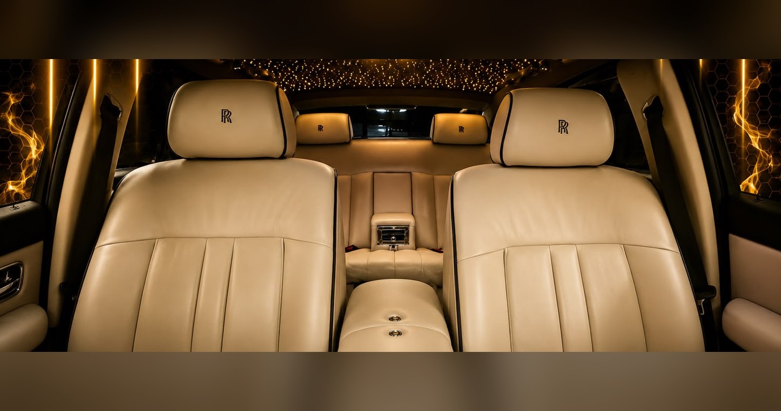 Rolls-Royce Phantom sports seats