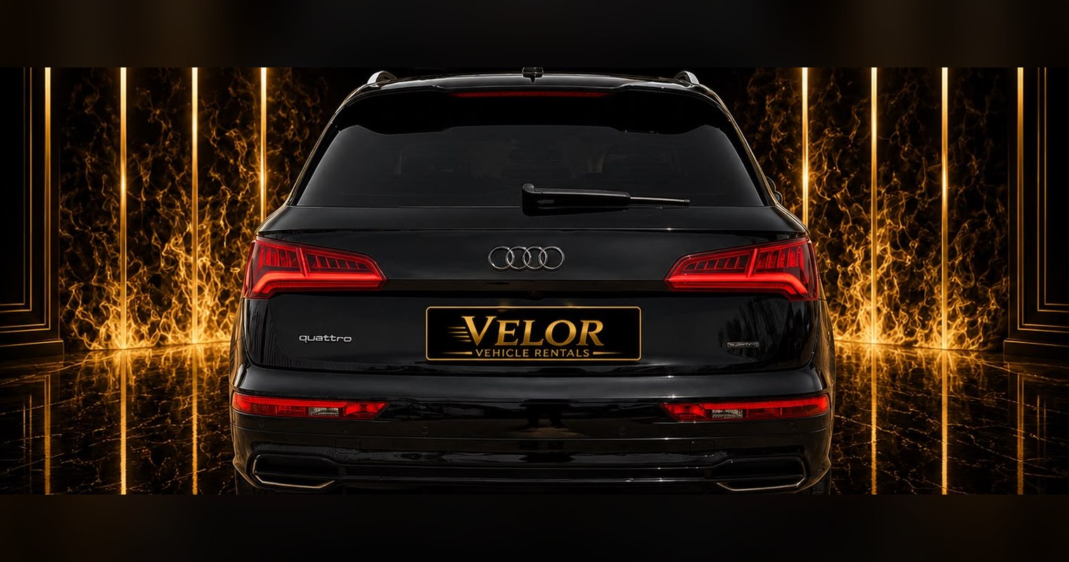 Audi Q5 S line rear view