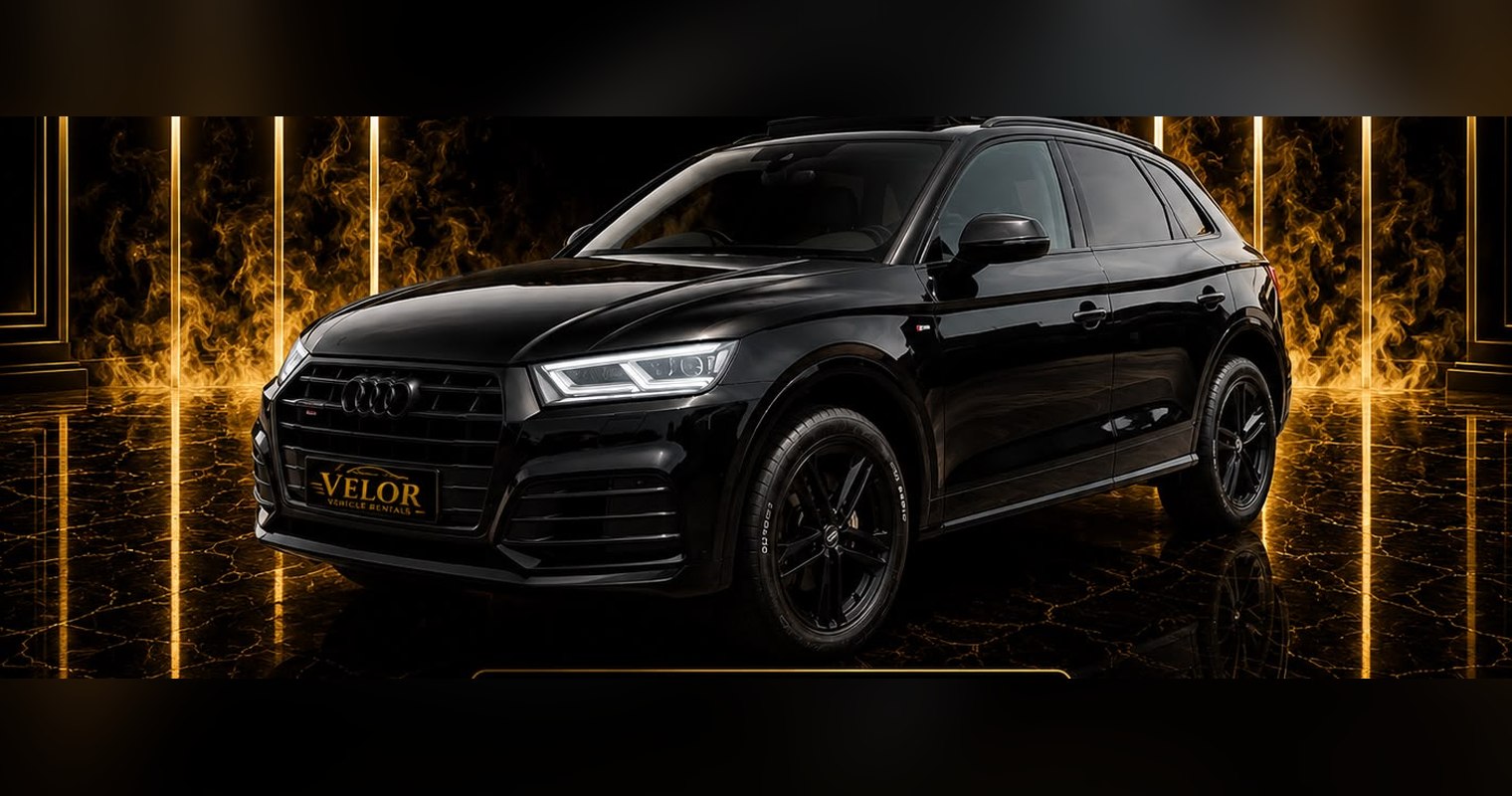 Audi Q5 S line side profile