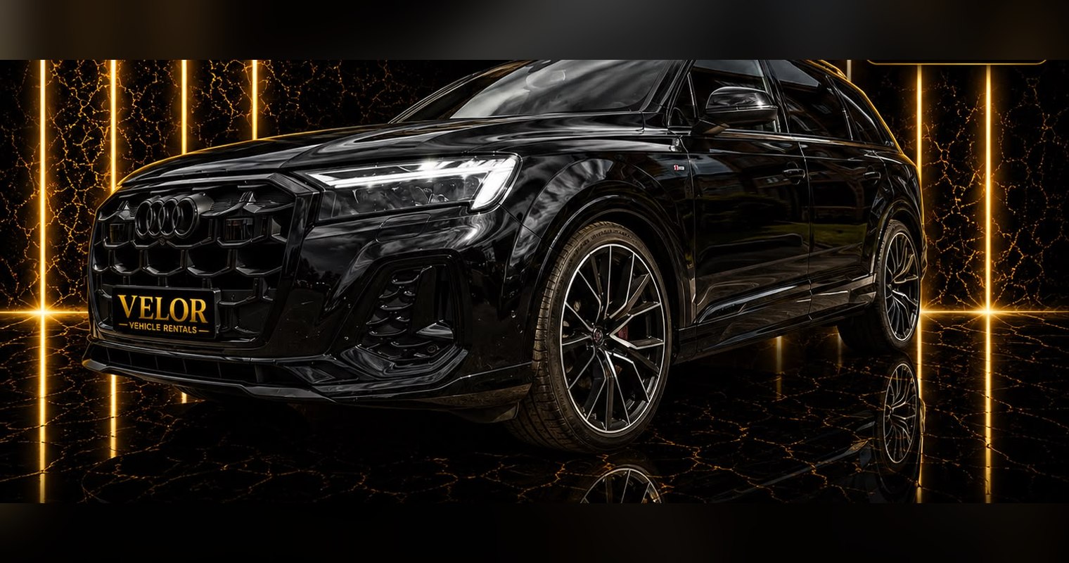 Audi Q7 S line side profile