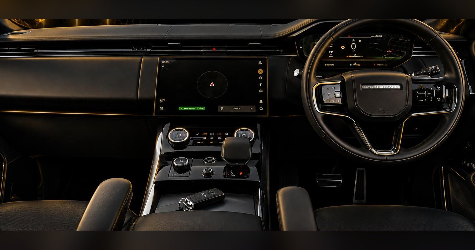 Range Rover Sport D300 Dynamic SE interior and dashboard