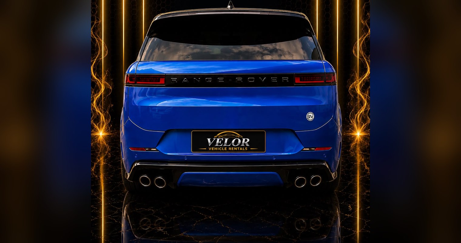 Range Rover Sport SV rear view