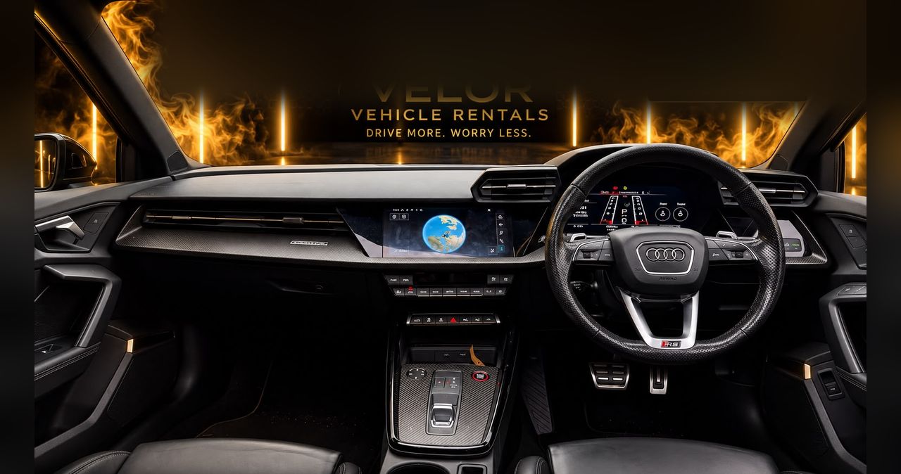 Audi RS 3 Saloon interior and dashboard