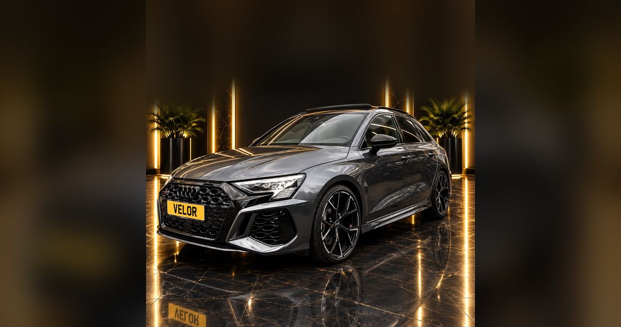 Audi RS 3 Saloon side profile