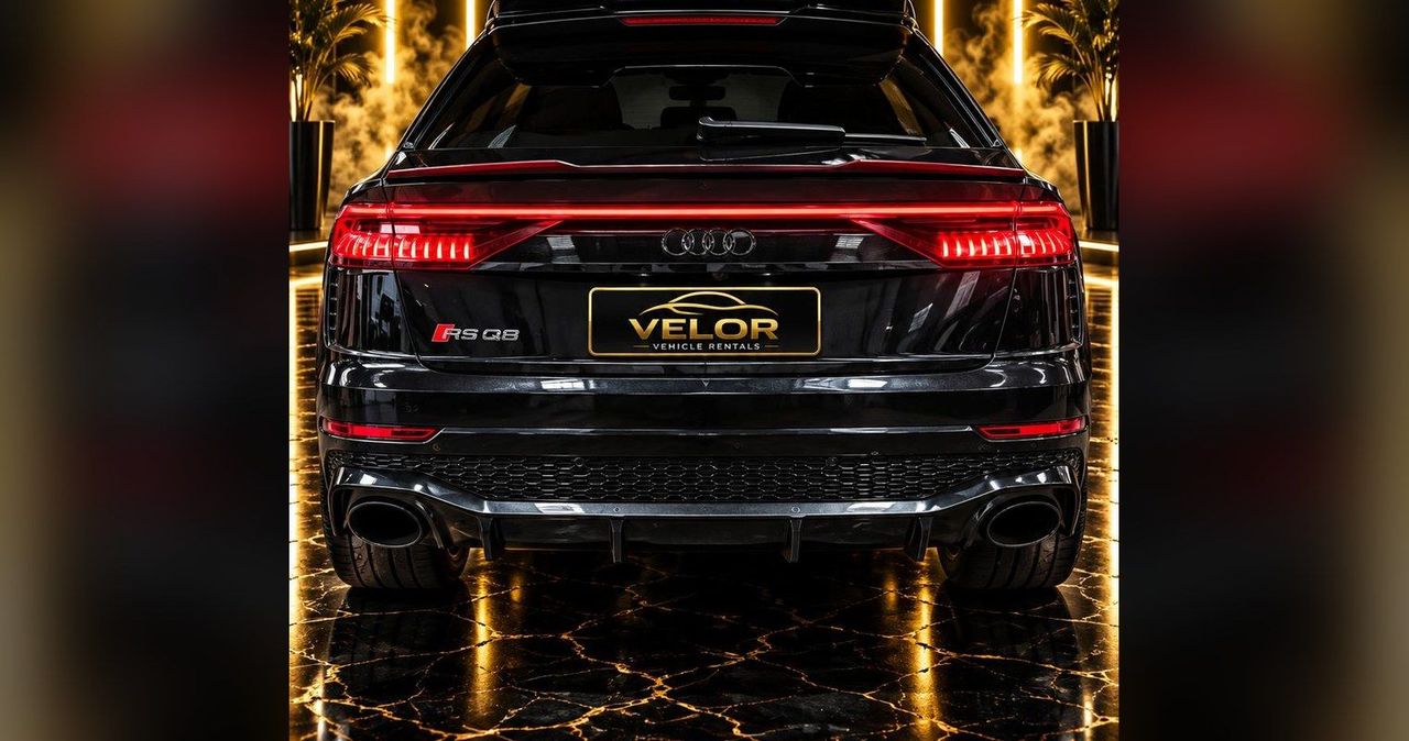 Audi RS Q8 rear view