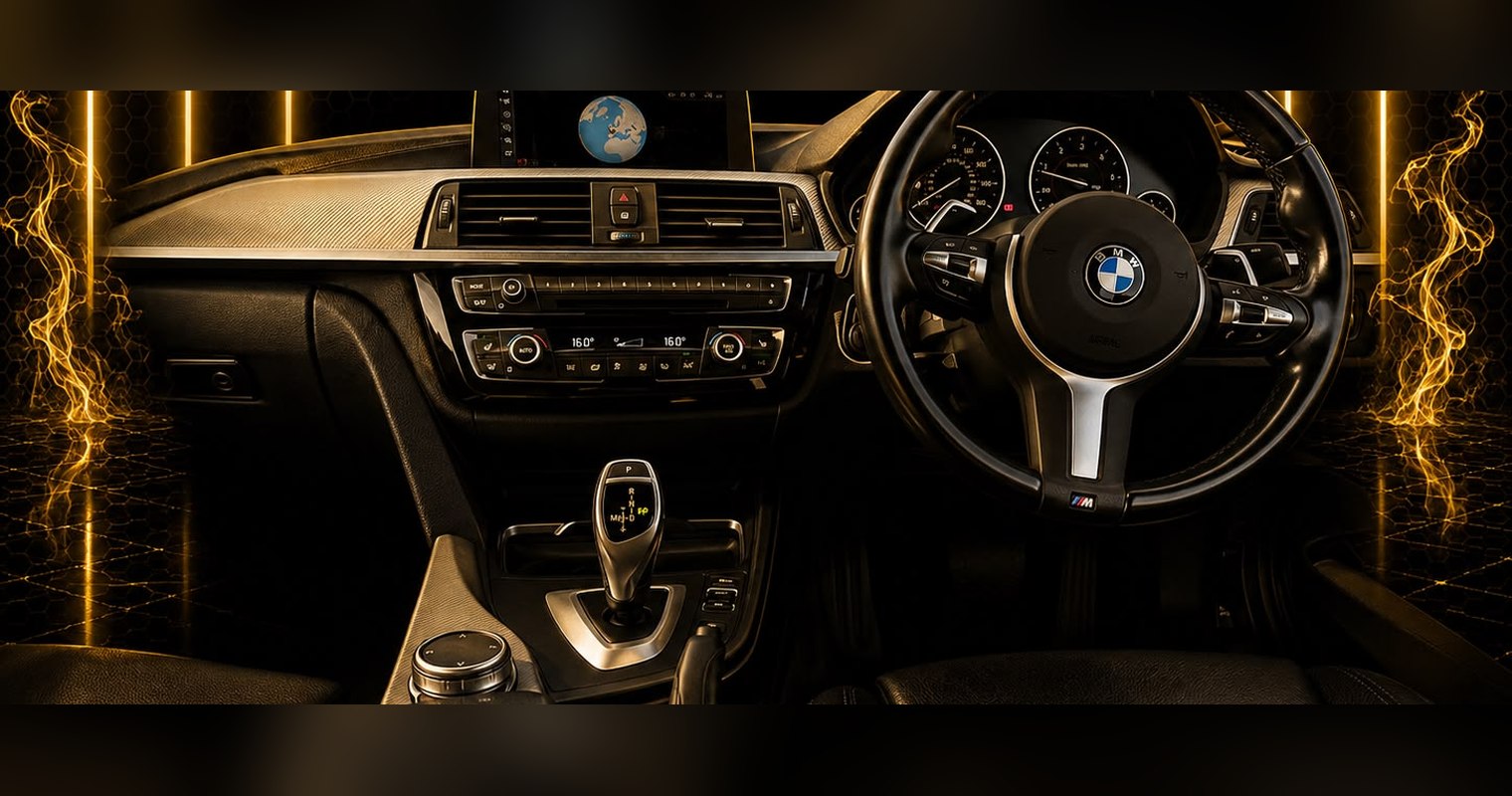 BMW 4 Series 420d M Sport interior and dashboard