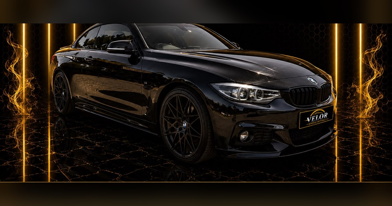 BMW 4 Series 420d M Sport side profile