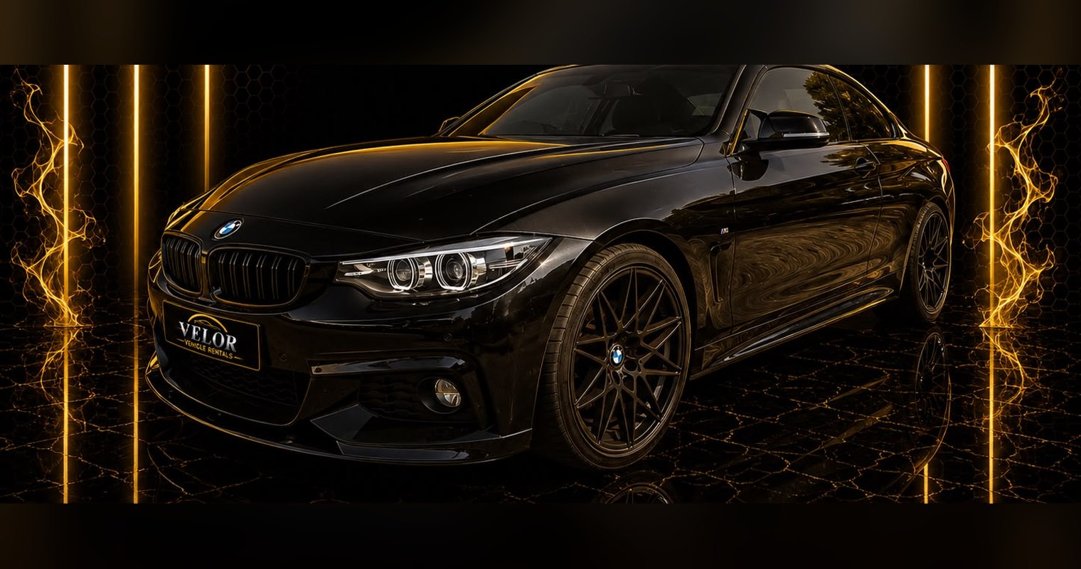BMW 4 Series 420d M Sport three-quarter view