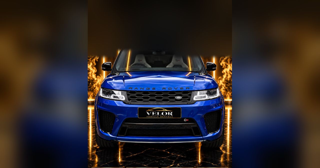 Range Rover SVR — front view