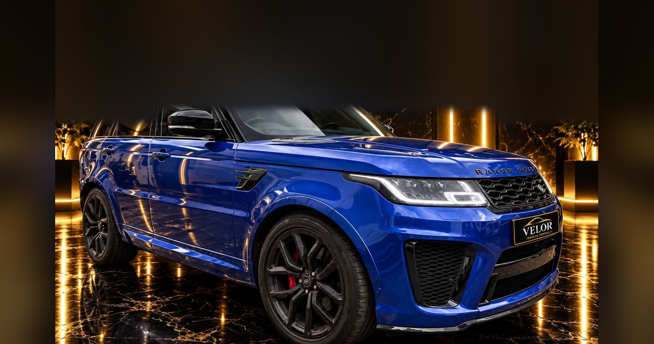 Range Rover SVR side profile