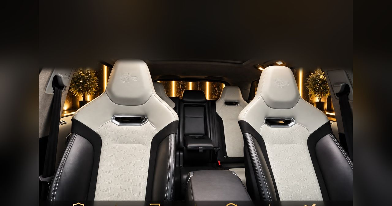 Range Rover SVR sports seats
