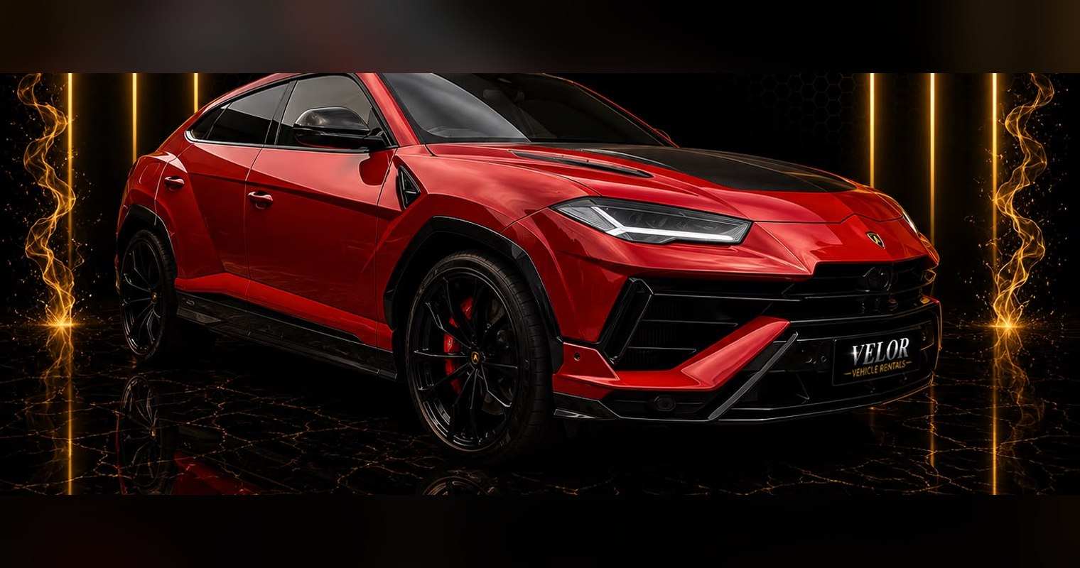 Lamborghini Urus S three-quarter view
