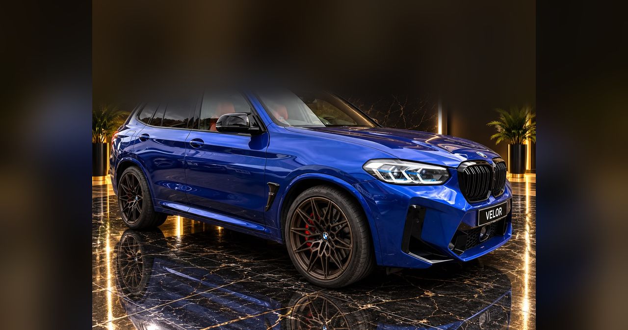 BMW X3 M Competition — front view